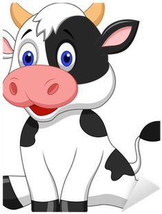 Cute Cow Cartoon (400x400)