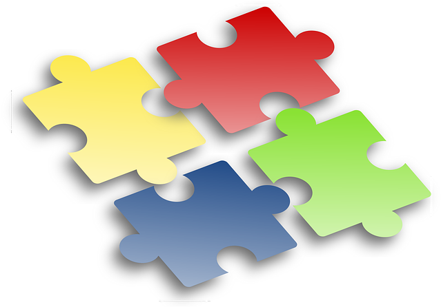Green, Blue, Ben, Jigsaw, Puzzle, Pieces, Piece - Jigsaw Puzzle Clipart (640x455)