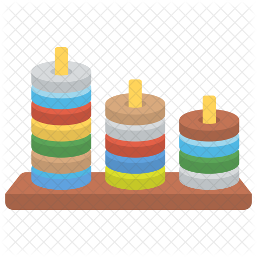 Rock A Stack Icon - Wooden Block (512x512)