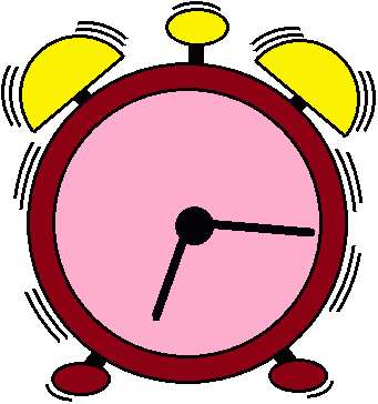 New Cartoon Clock Fuzzy Science Fixed Interval Fi Schedule - Cartoon Timer Going Off (341x364)