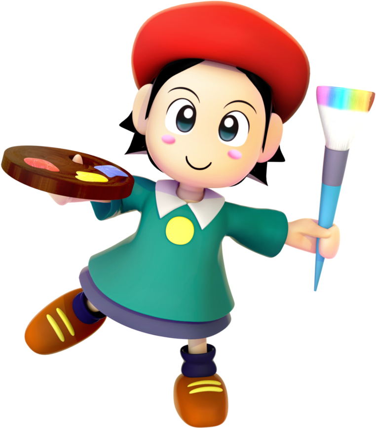 Adeline Render By Nibroc-rock - Cartoon (894x894)