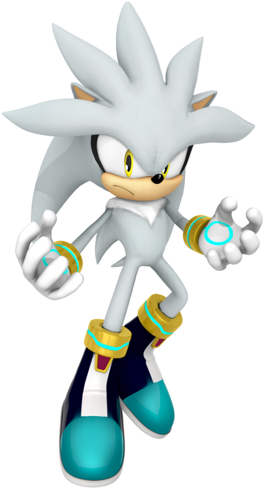 Silver The Hedgehog 2016 Render By Nibroc Rock D9ug2es - Sonic Characters (1024x1024)