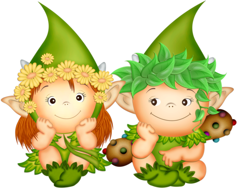 Amarna Artesanato E Imagens - Pixies Clipart (500x395)
