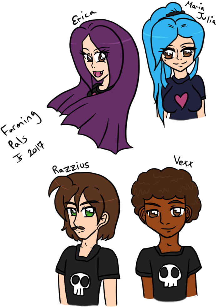 Farming Pals By Tibby-san - Cartoon (777x1029)