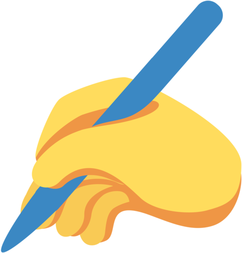 Hand Emoji Clipart Point - Shades Of Nature (512x512)