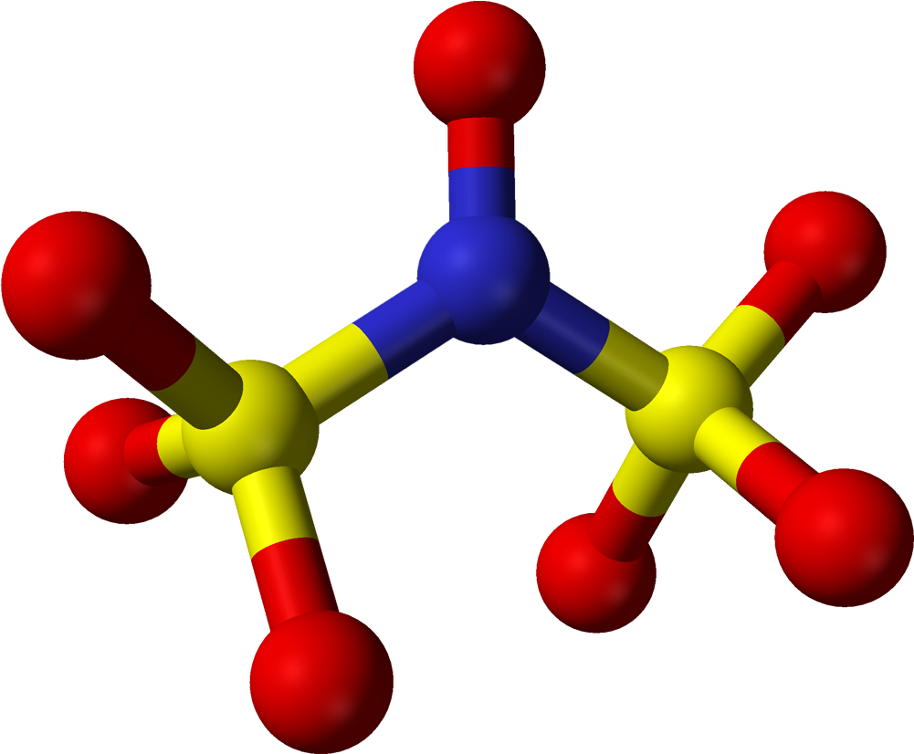 Potassium Nitrosodisulfonate Anion From Xtal 3d Balls - Dithiocyanatobis Triphenylphosphine Nickel Ii (1100x925)