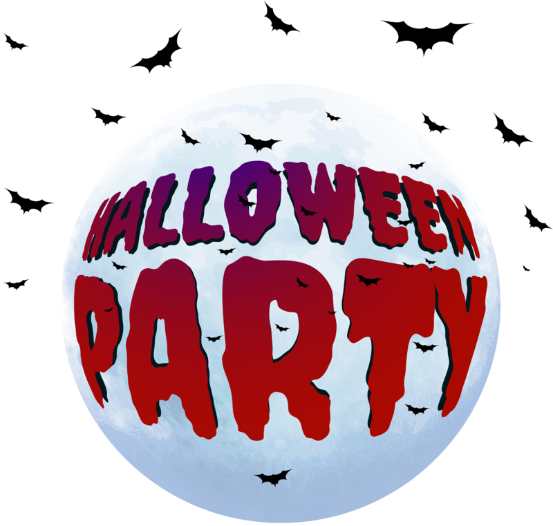 Le - Halloween Party Clipart Png (850x809)