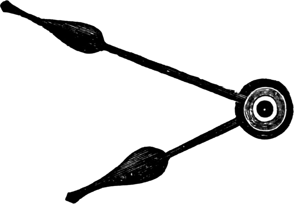 Zibi Vintage Scrap - Clip Art Clock Hands (590x409)