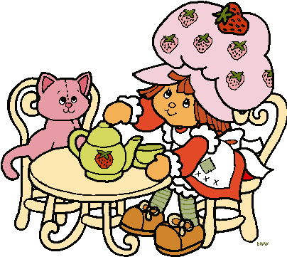 Original Strawberry Shortcake Clip Art - Strawberry Shortcake Coloring Pages (403x368)