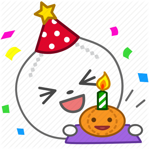 Emoji Clipart Birthday Cake - Emoji Birthday Cake Png (512x512)