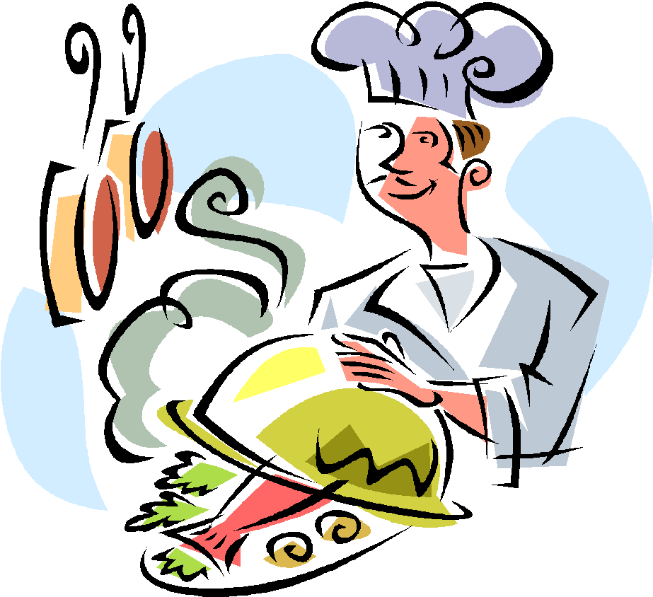 Chef Cartoon Cooking Clip Art - Restaurant Cartoon (936x864)