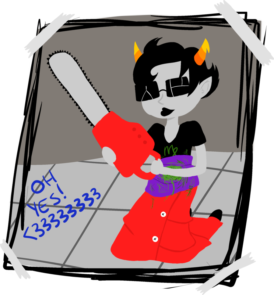 Vriska's Favourite Poster By Vociferocity Vriska's - Cartoon (900x967)
