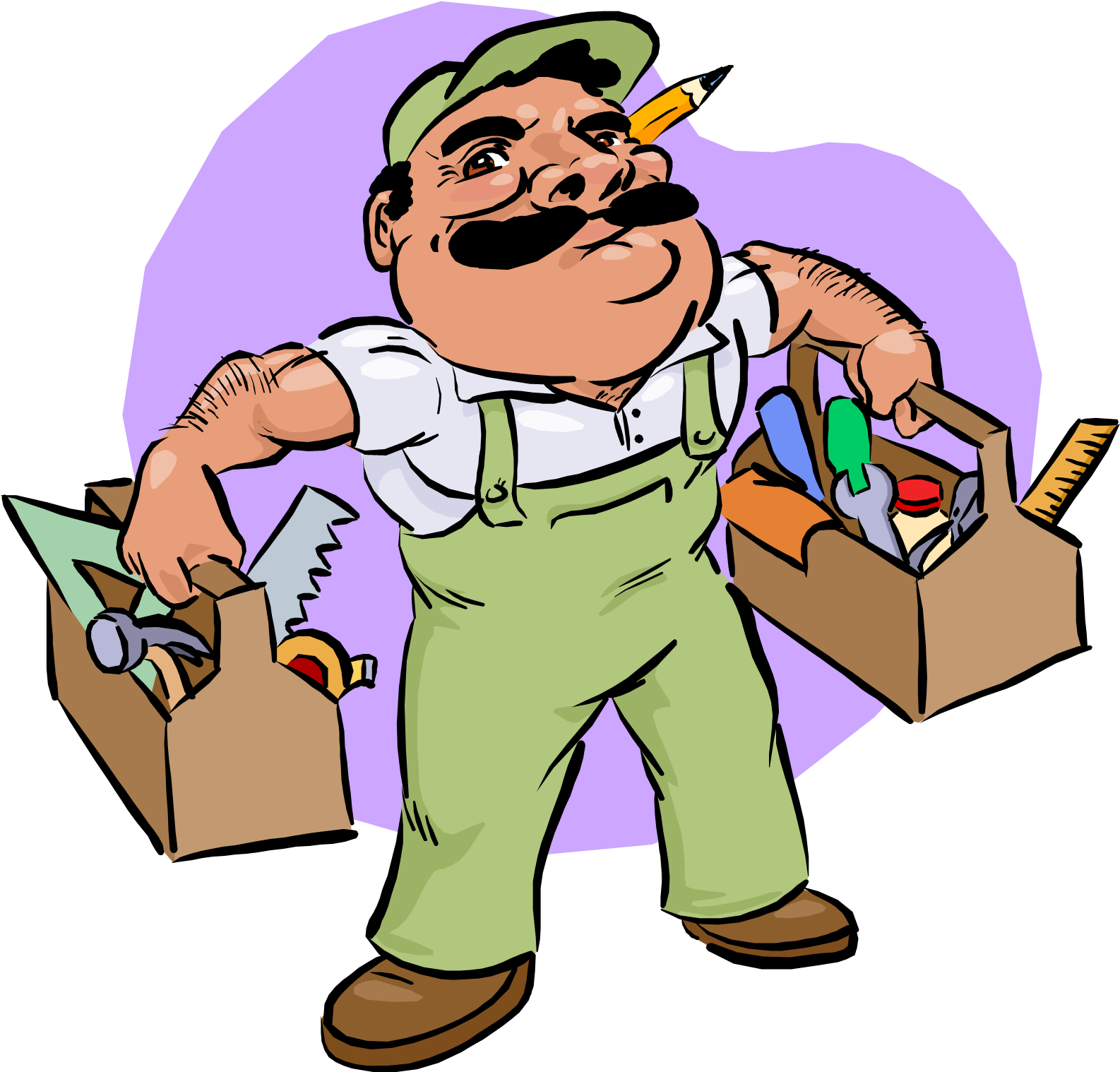 From The Beginning Carolina Repair Has Had One Philosophy, - Maintenance Man Clipart (1596x1549)