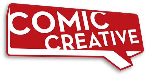 Comic Logo Design (500x261)