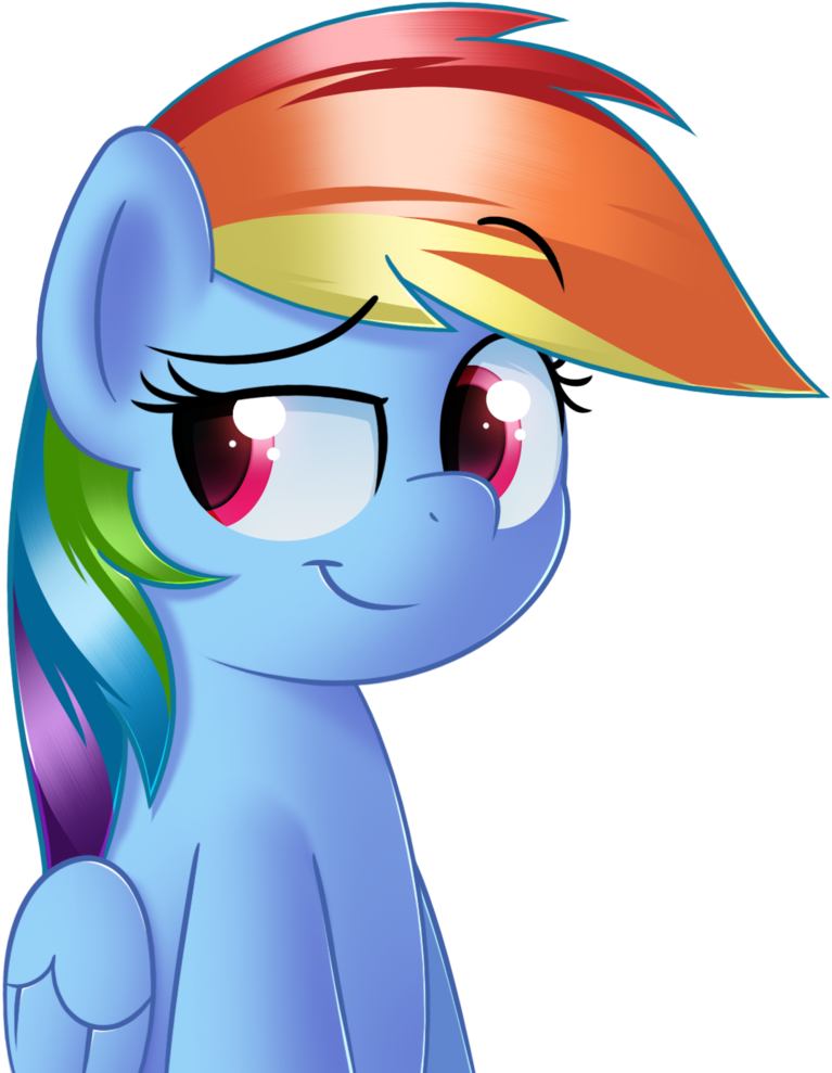 Hello There - - Rainbow Dash (801x997)