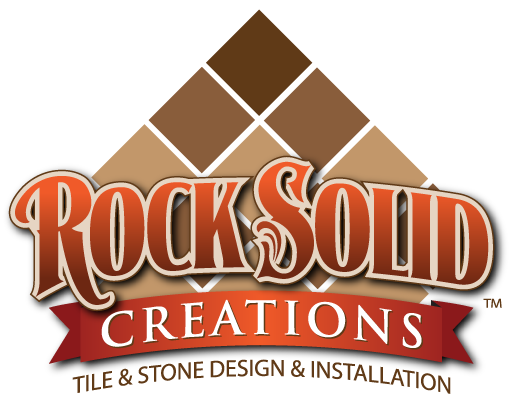 Logo Design, Branding For Rock Solid Creations Of California, - Rock (511x394)