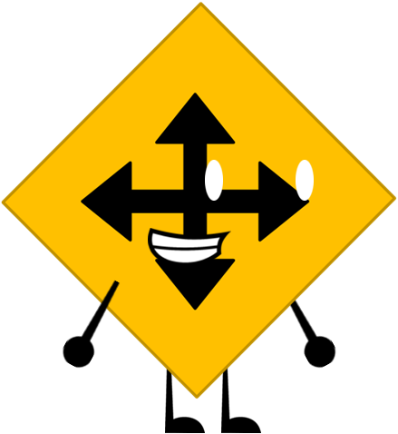 Quad Arrow Sign - Move Tool Pada Photoshop (439x478)