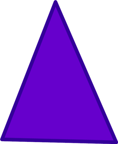 Wow Shoaigo Purple Triangle Body - Flashcards Of Triangle (393x480)