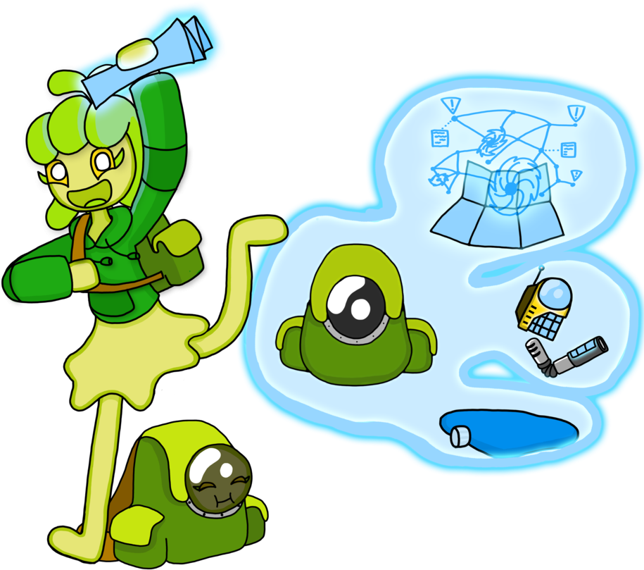 Viscous The Pacifist Slimeling Nomad By Ty1122 - Viscous The Pacifist Slimeling Nomad By Ty1122 (963x830)