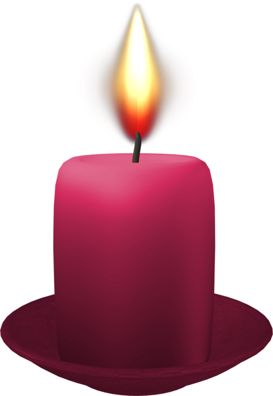 Velas & Lamparinas - Свечи На Прозрачном Фоне (553x800)
