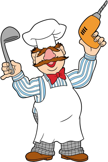 Miscellaneous Muppets Character Clipart - Muppets Swedish Chef Clipart (440x647)