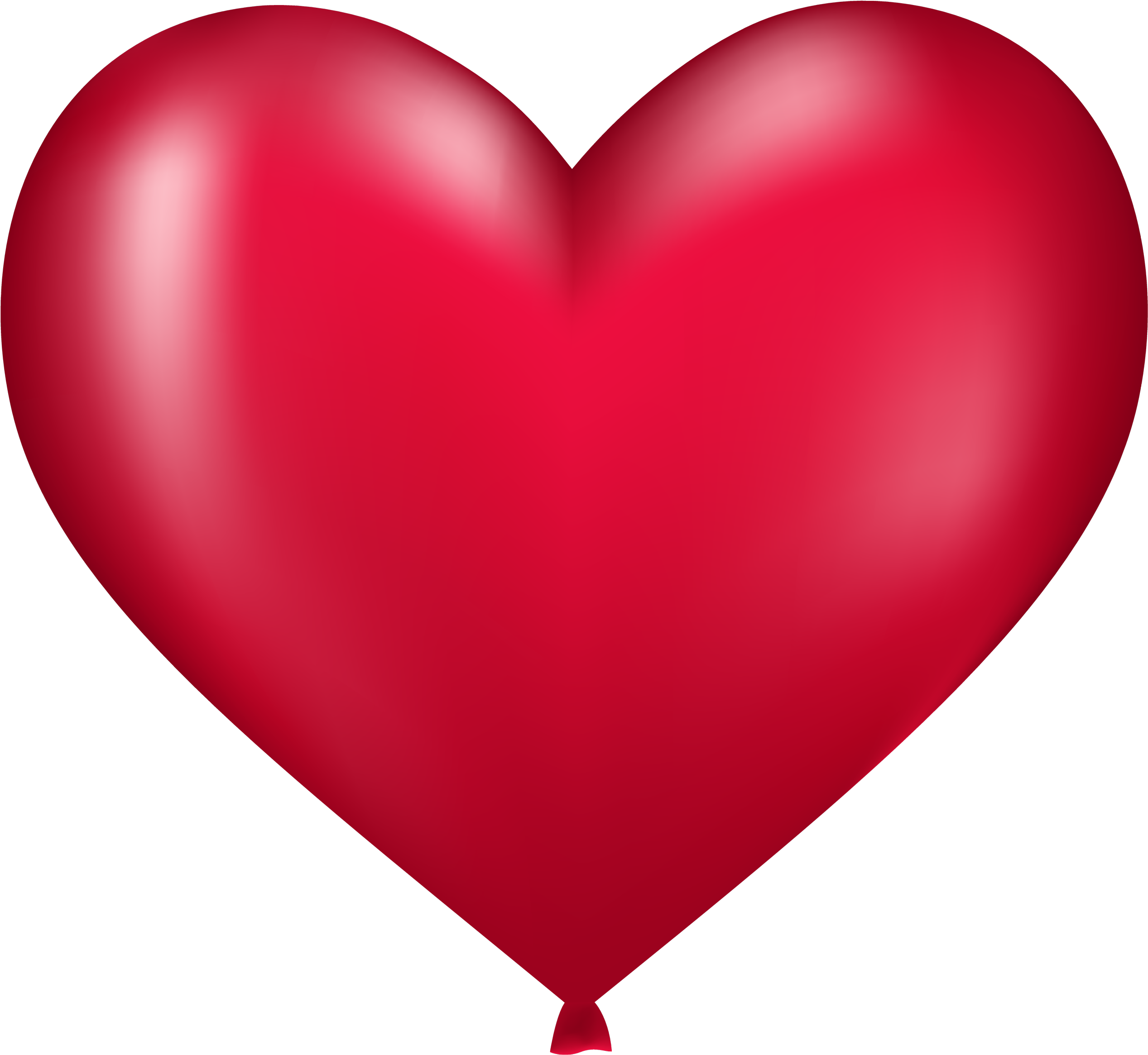 Heart Shaped Balloon Png Image - Heart Shape Balloon Png (2750x2622)