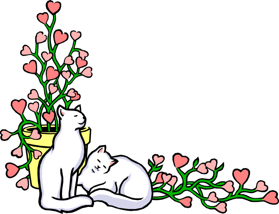 Vector Illustration Of Floral Background With Small - Electric Power (913x700)