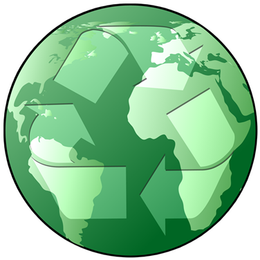 Earth Day & Going Green - Planet Earth (400x400)