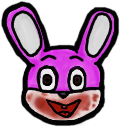 Robbie The Rabbit Head Icon*free* By Everythingniwi - Cartoon (525x508)
