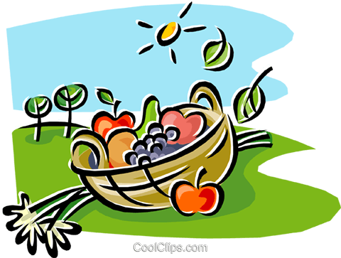 Fresh Vegetables Royalty Free Vector Clip Art Illustration - Clip Art (480x363)