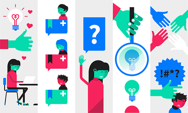 A-is For Online Facilitation - Autumn Star Kaleidoscope Mandala Tote Bag, Natural (650x393)