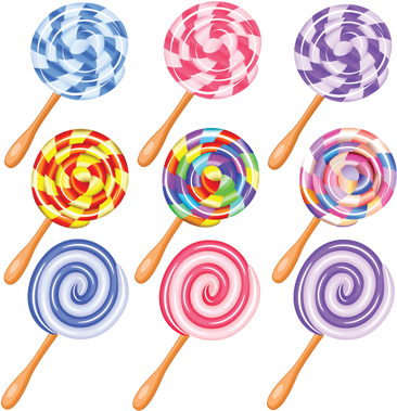 General Medical Services - Paletas De Caramelo De Colores (450x471)