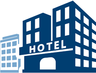 My Community Buildings Set 02 Clipart - Hotel Icon (389x369)