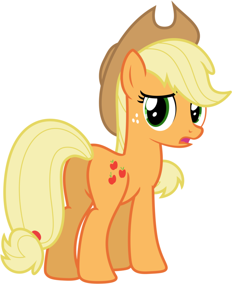 Vector Applejack 57 By Estories On Deviantart Rh Estories - My Little Pony Princess Applejack (828x964)