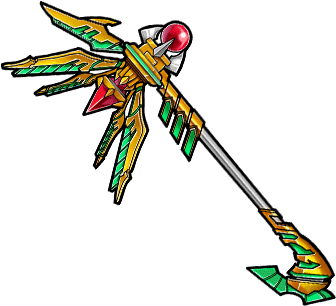 Gear Solomon King's Staff Render - Unison League Dark Staff (380x380)