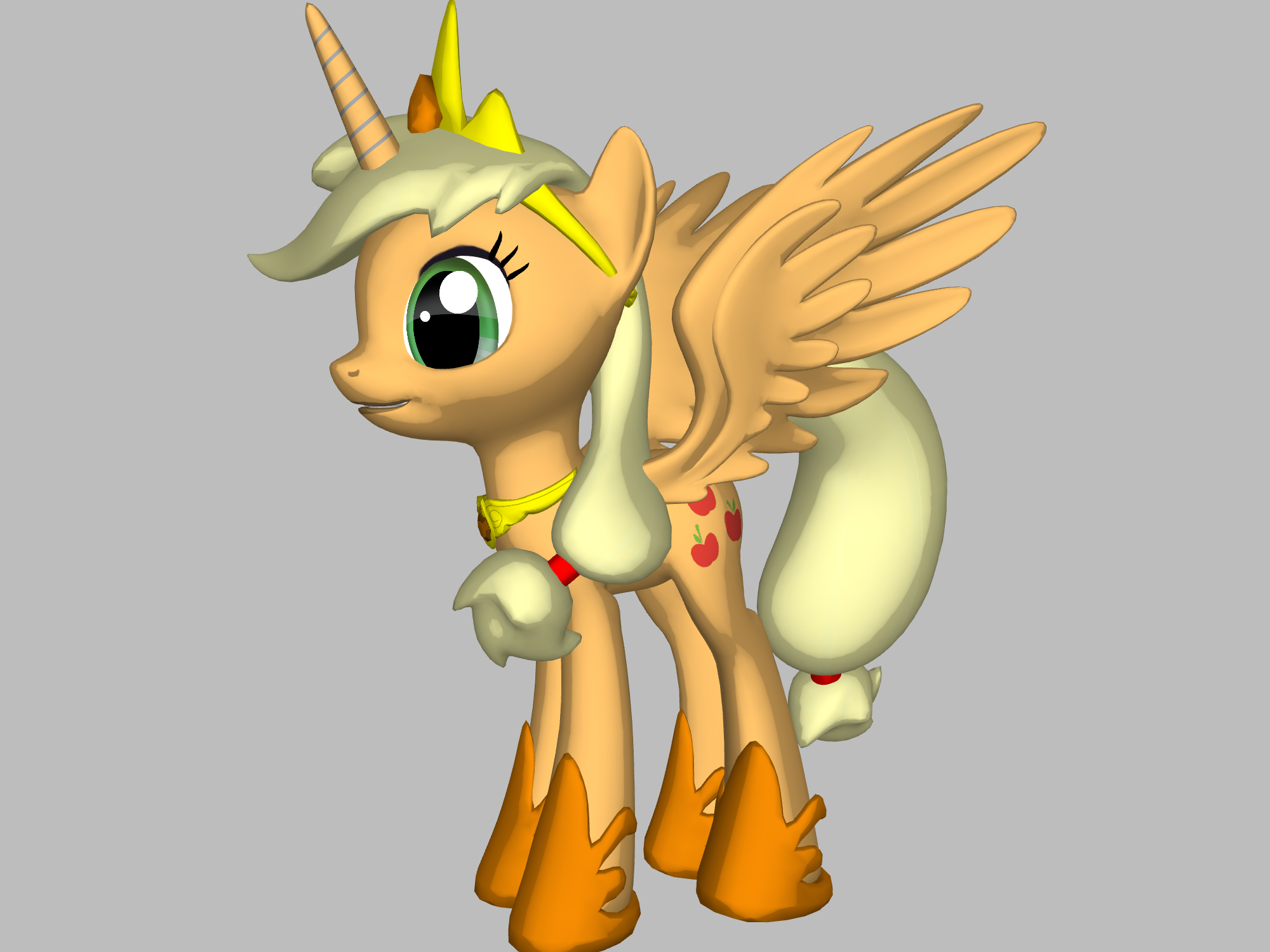 Princess Of Honesty By Rainbowweather On - Princess Applejack Honesty (2000x1500)