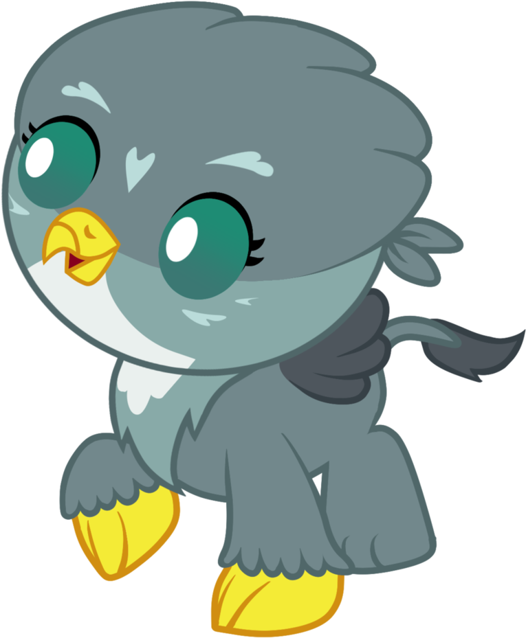 Mlp Griffin Gabby Baby By Magpie Pony On Deviantart - My Little Pony Baby Gabby (817x979)