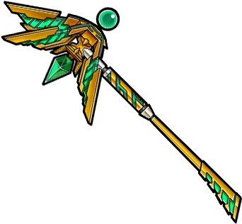 Gear Solomon Staff Of Light Render - Wikia (380x380)