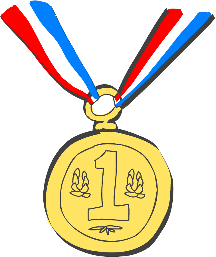 Medals Clipart File - Medal Gif Transparent (757x900)