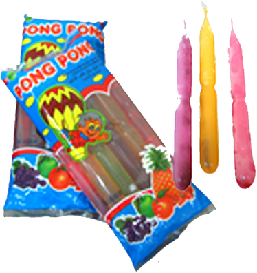 Pong Pong Juice - Birthday Candle (390x400)