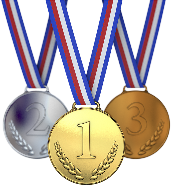 Medals, Winner, Runner-up, Third, Second, First, One - Prizes 1st 2nd 3rd (640x640)