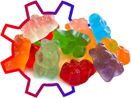 Gummy Candy - Regal Gourmet Snacks Gummy Bears - 1lb Bag - Bulk Sizes (423x317)