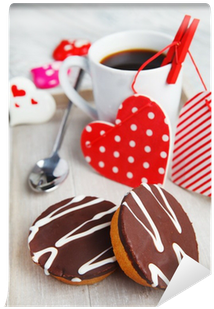 Fotomural Magdalenas Y Café Elaborados Con Amor • Pixers® - Coffee (400x400)