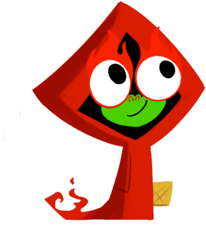 And So Little Red Hood Was Victooooooriouuuuuuuusss - Cartoon (500x538)