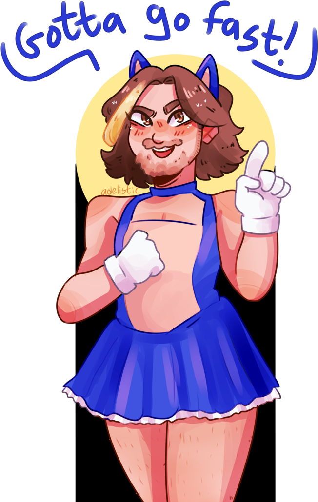 Sonic Arin - Digital Art (752x1063)