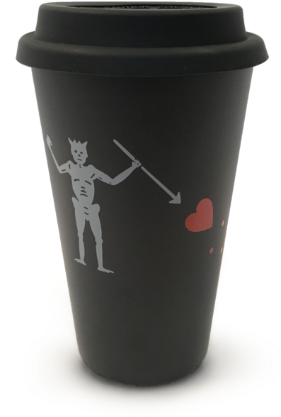 Here At Black Rifle Coffee, We Can Appreciate The Level - Blackbeard Coffee Cup (396x600)