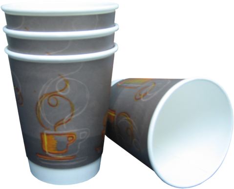 Paper Cup Coffee Cup Glass Plastic - Paper Cup Coffee Cup Glass Plastic (547x480)