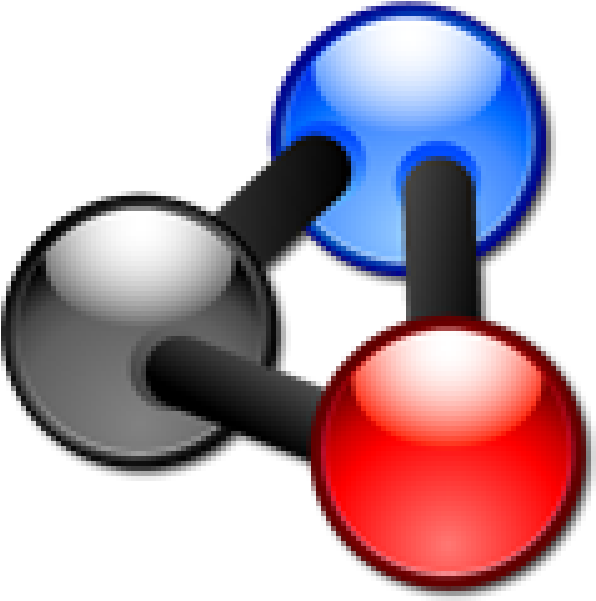 Science Clipart &, Diagrams - Molecule Icon Free (640x640)