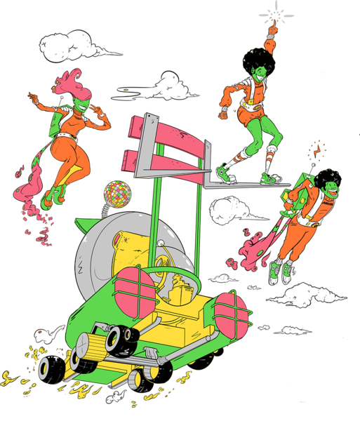 Disco Fork Lift Truck - Forklift (513x600)