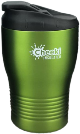 Cheeki Coffee Cup - Cheeki Coffee Cup With Flip Up Lid - Ocean (240ml) (800x800)